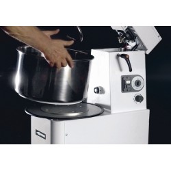 Pétrin à spirale tête relevable cuve amovible 41L - 380V3 Triphasé